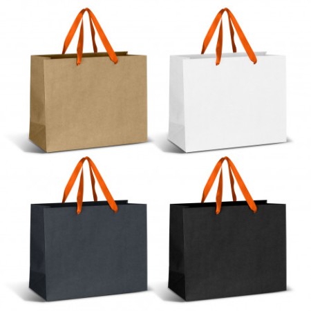 Large Ribbon Handle Paper Bag Promotional Products